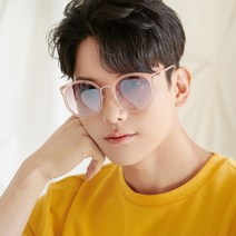 멜라크메 남여공용 스퀘어 캣츠 라운드 핑크 선글라스