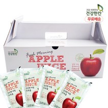 신선한아침 건강즙 사과즙 100mlx50포, 50포, 100ml
