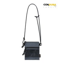 MUSA STANDARD 코듀라 미니 사코슈 미디엄 그레이 CORDURA MINI SACOCHE MEDIUM GREY MMJBG001-MR, FREE