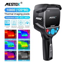 열화상카메라 mestek 적외선 pcb 회로 산업 테스트 바닥 난방 튜브 테스트 온도 ti120