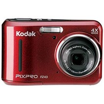 Kodak (코닥) FZ43 컴팩트 디지털 카메라 PIXPRO 레드, 상세페이지 참조