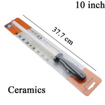 6"/8"/10 칼갈이 세라믹 막대 ABS 손잡이 연마 강철 musat용, 03 10 inch-A