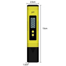 수중 Hot Sale!!PH Meter 0.01 High Precision for Water Quality Tester with 0-14 Meas정수ement Range S, 02 YELLOW_01 0.01