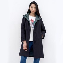 [지센] 안감 후드 메모리 안쪽누빔 포멀 코트 [2컬러]