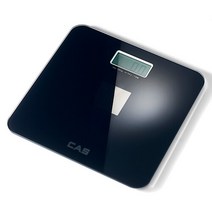 카스CAS 건전지가 필요없는 솔라 디지털 체중계 HE-S2, 상세설명 참조, 블랙(Black)