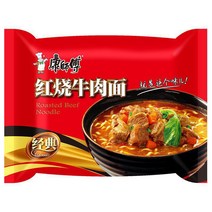 월월중국식품 캉스푸 봉지라면 (홍소우육면), 1개