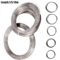 스테인레스 스틸 스프링 와이어 하드 전체 0.02 3 mm 길이 1 m / 5 10, 1.6mm, 5M