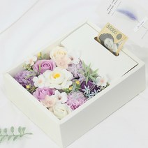 레터 반전 용돈박스 + 쇼핑백 + LED무드등 + 필름 + 봉투, 바이올렛