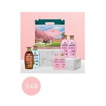 추석 선물세트 LG생활건강 자연 담은 오가니스트 샴푸세트X4개, 상세페이지 참조