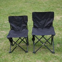 YILONG 야외 캠핑 캠핑 휴대용 접이식 탁자와 의자 세트, 초대형 블랙(수납봉지 배달)