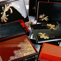 고급 일식 일본식 칠기 도시락 용기 돈까스 업소용 식당 배당 찬합 런치박스 세트, 선택09-일식 티크 도시락 1세트 13호