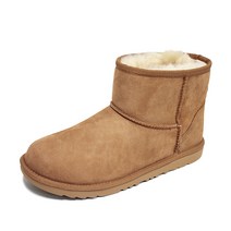 어그(UGG) 키즈 클래식2 미니 부츠 주니어 아동 양털 스웨이드 방한 털신 체스트넛 1017715K-CHE