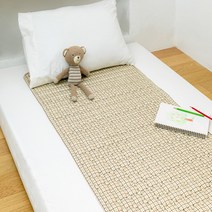 파크론 파크론 층간소음/놀이방 매트 거실매트 유아매트 체크브라운 워셔블 온열매트 (싱글 슈퍼싱글), 체크브라운 싱글 (우)