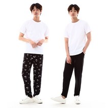 2개 빅사이즈 남여공용 냉장고 여름 쿨바지 통풍 잘되고 시원한 쿨팬츠 밴딩바지