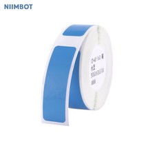 Niimbot D11 미니 블루투스 라벨 프린터 라벨 스티커 라벨지 12*40mm 160pcs, 타입 7 총 3롤