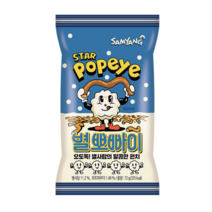 별뽀빠이 스낵, 72g, 45개