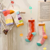 [Amiso] 꾸안꾸 럭셔리 디자인 양말 컬러 뿜뿜 어린이양말 패션아동양말 아이들양말 아동양말 유아양말 발목 여아양말 아동 양말 남아 여성 양말 돌아기양말 1호 아기양말