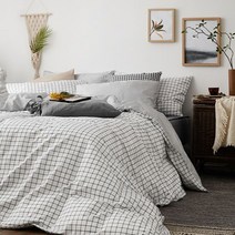 [천삼백케이] [아르페지오베이직] 론지 그레이 안티알러지 홑겹이불커버(Q)