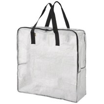 이케아 딤파 장바구니 대용량 가방 65cm 수납 분리수거 캠핑 여행 타포린백, 4개