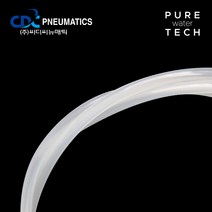 [CDC] 정수기호스 PE튜빙 10mm 반투명 1m (PE 1070)