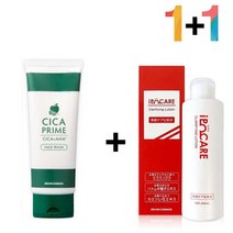 시카 클렌징 폼 약산성 BHA CICA 폼클렌 병풀잎수, 시카프라임폼 1개_아하바하토너 1개, 본상품선택