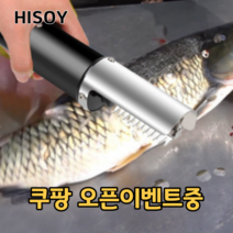 [까스생선구이기계] 전동 생선 비늘 제거기 튐방지 기계 칼, 02 (무선)