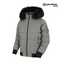 [테일러메이드] 남성 퍼후드 탈착 구스 다운 점퍼 TMDJK4303-816
