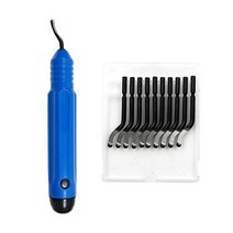 손빠루 nb1100 디버링 도구 키트 diy 금속 디버링 리무버 절단 도구 회전식 디버링 블레이드 제거 가지 치기 트리밍 도구 세트, 유형 3