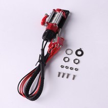 호이스트 1톤 전동 2톤 미니 전기 윈치 1/10 스케일 RC 트럭 D90 D110 축 SCX10 타미야 RC4WD 락 크롤러, 한개옵션0