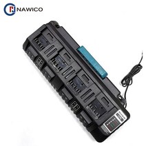 호환용 BOSCH 보쉬 14.4V 18V 충전기 4구 충전기 듀얼 USB 전기드릴, 1개