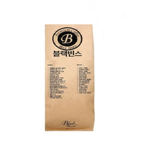 블랙빈스 하우스 블렌드, 3.커피메이커용(중간입자), 1kg