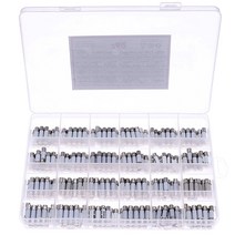 240Pcs 24 값 5x20mm 빠른 블로우 세라믹 퓨즈 250V 0.1A 0.25A 0.5A 1A 2A 2.5A 3A 3.15A 4A 5A 6A 6.3A 8A 10A 15A 16, 0.2A x 10pcs