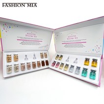 8ml BB 크림 글로우 세럼 앰플 스타터 믹스 키트 니아신 아미드 펩티드로 파운데이션 추가, AE) 5pc Gold Serum Mix