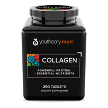 Youtheory Mens Collagen 유씨 어리 바이오틴함유 남성콜라겐 5000 mg, 290태블랫x한 병