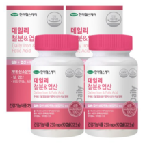 한미헬스케어 데일리 철분 & 엽산, 90정, 8개