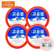 다산메디칼 WHB 고운발 풋크림 + 대나무마스크 1개 증정, 100g, 4개