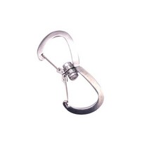 한라산 등반 악세사리 7cm 스테인레스 스틸 카라비너 ​​키 체인 클립 캠핑 카라비너, w