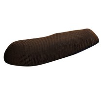 통기성 오토바이 좌석 커버 의자 보호대 쿠션 좌석 탄력있는 메쉬 그물 스쿠터 매트 자전거 자전거 안티-슬립, Gold Black L_미국, Gold Black L_미국, Gold Black L
