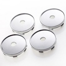 4 개/대 범용 60mm 자동차 휠 허브 센터 캡 액세서리, [01] 은