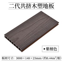 베란다데크 테라스 바닥 조립식 데크 야외 대 공압출 성형 목조 플라스틱 모조 나무 정원, 09 2대 공압자단