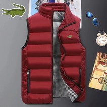 남성과 여성의 가을과 겨울 따뜻한 방풍 조끼 재킷 패션 트렌드 두꺼운 면화 패딩 따뜻한