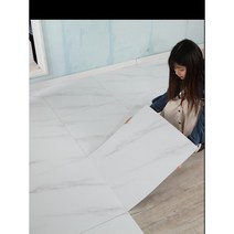 붙이는타일 셀프타일시공 10장 80x80 셀프바닥 접착식타일 테라조 대리석, Y806A 80x80 10장