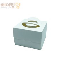 베이킹얌 백색케익상자세트-초미니 140x140x100