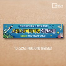 엠블루15 스포츠 볼링현수막 수영현수막 스킨스쿠버다이빙 스킨스쿠버 당구 패러글라이딩 클라이밍 볼링 수영 동호회 대회 행사 현수막, 10_스킨스쿠버다이빙 회원모집