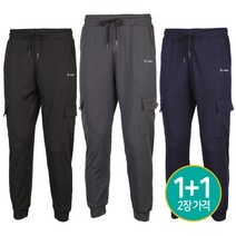 1+1 카고조거/일자/조거 트레이닝바지 츄리닝 빅사이즈 남성 팬츠