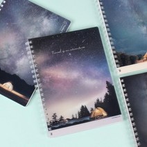 별밤 PP노트 노트 사진노트 일러스트노트 라인노트 연습장 종합장 신학기, 상세페이지 참조, 상세페이지 참조