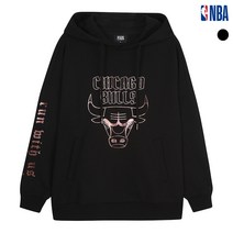 엔비에이 엔비에이 남녀공용 프린트빅로고후드티 N201TH115P