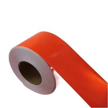 가정용금고 10cm x 10m 반사 스티커 안전 Lowes 크리스탈 형광 인쇄 체크 무늬 빨간색 흰색 능직 비닐 도로 마킹 테이프, 3.Orange
