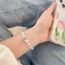 여성 러블리 문스톤 원석 팔찌 A400