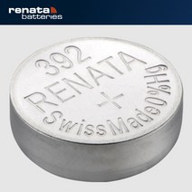 RENATA 레나타 시계건전지 배터리 수은 321 364 377 395 317 390 315 317 362 371 동전 코인 전지, 레나타 392(SR41W) 1알